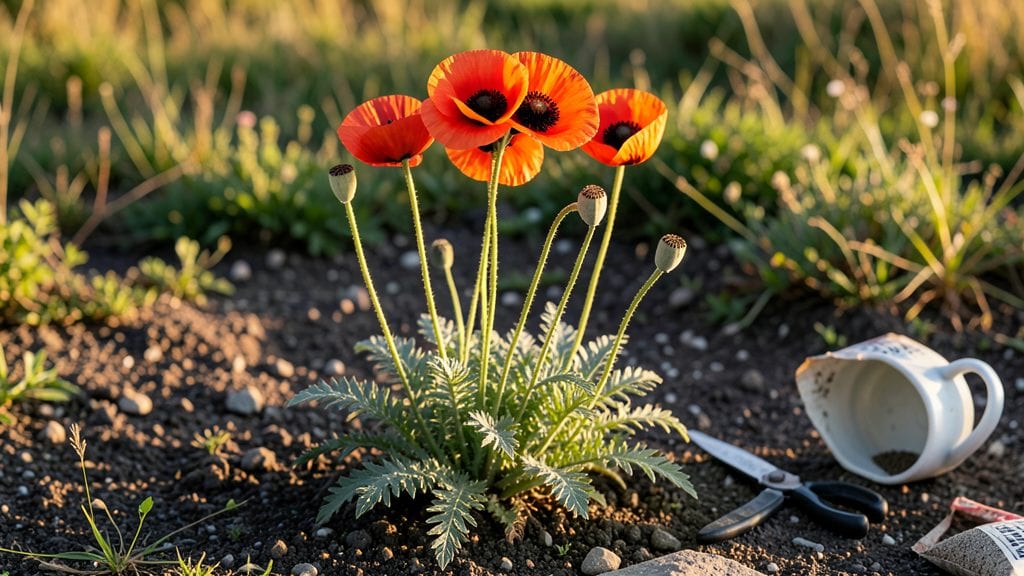 Bread Seed Poppies: Wildflower Meadow Starter for Year-Round Beauty