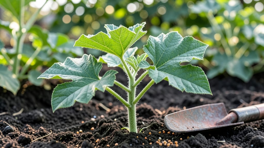 Cantaloupe Seedling Leaves: Natural Pest Control for Healthy Plants