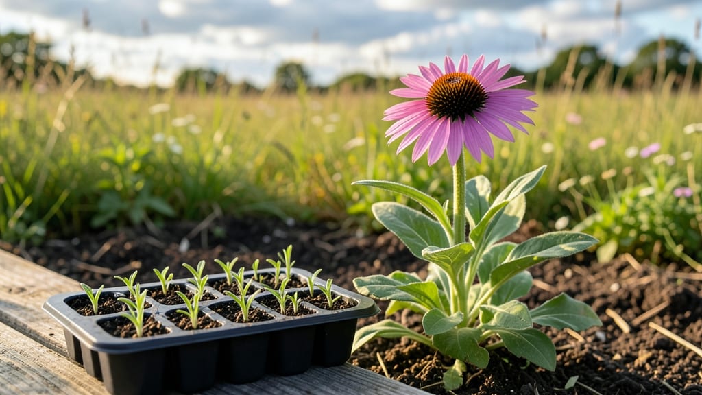 Echinacea Flower Seeds: Cold-Moist Prep for 95% Germination Rates