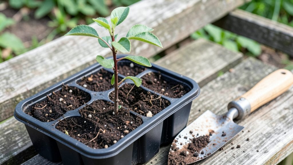 Green Apple Seeds Grow A Garden: From Kitchen Scraps to Thriving Tree in 3 Years