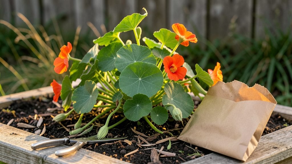 Harvesting Nasturtium Seeds: Drying and Storing for Next Year’s Bountiful Blooms