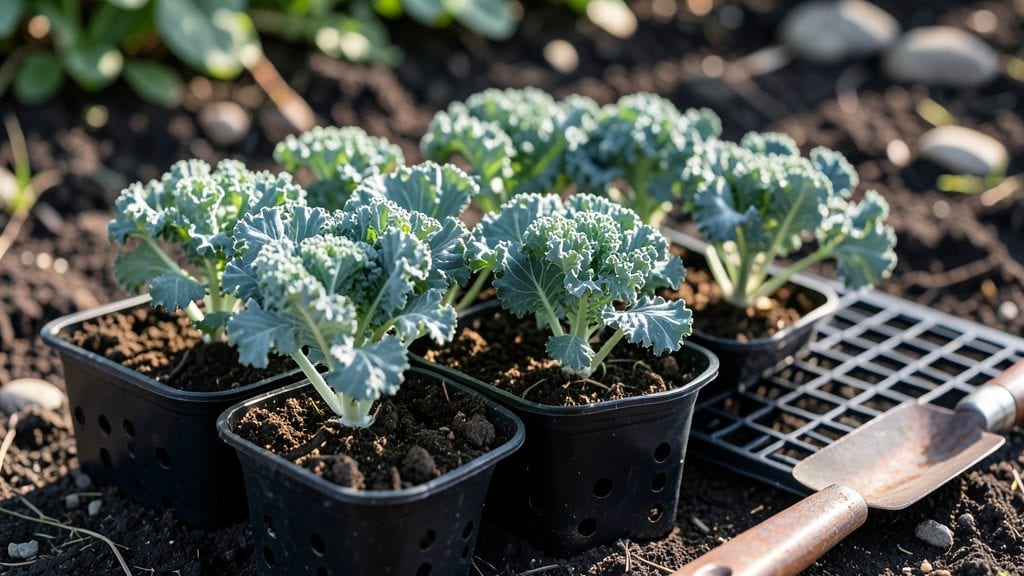 Kale Seedlings Pictures: Identify Healthy Stages for Transplant Success