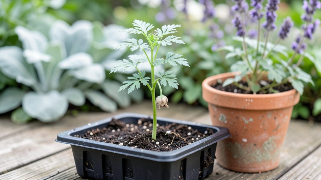 Nigella Damascena Seedling: Moisture Balance Key to Vigorous Growth