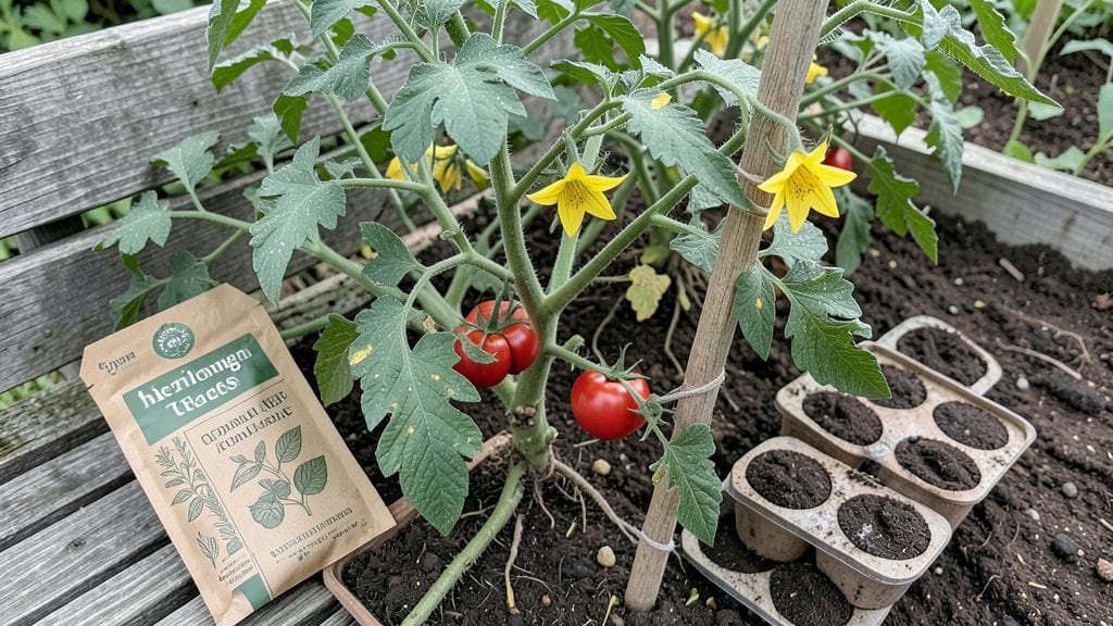 Organic Heirloom Tomato Seeds: Year-Round Harvest With 95% Germination