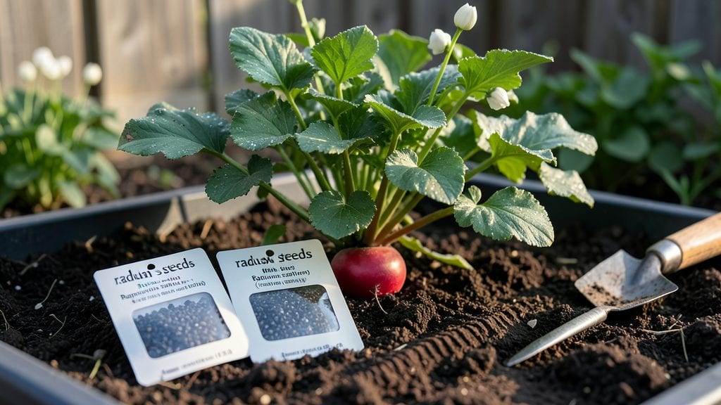 Plant Radish Seeds: Fast Germination in Just 4-7 Days