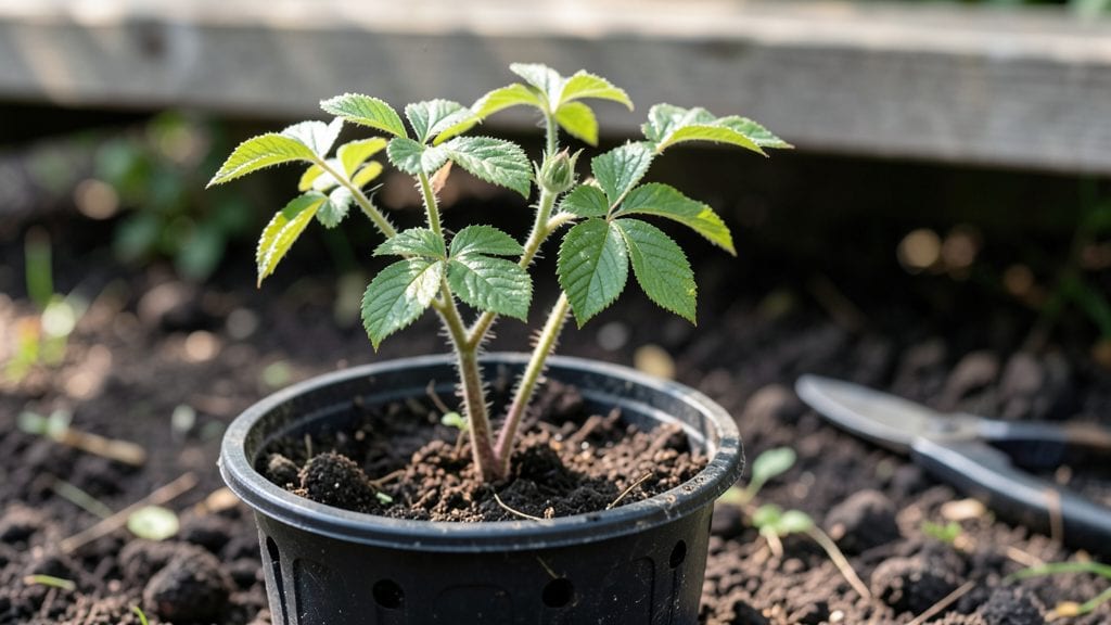 Raspberry Bush Seedlings: Layered Cold Moisture Trick for Blooms Next Spring