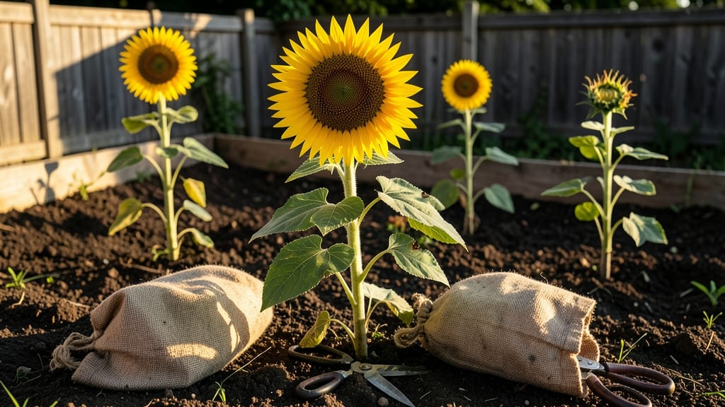 Sunflower Seeds for Cut Flowers: Cold-Stratified Growth in 6-8 Weeks