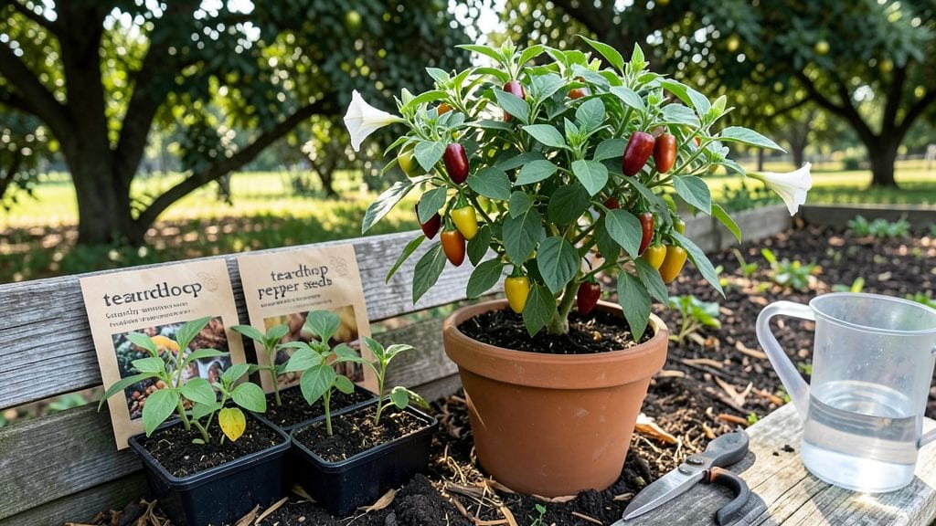 Teardrop Peppers Seeds: Fast-Germination Tricks for Bold Harvests
