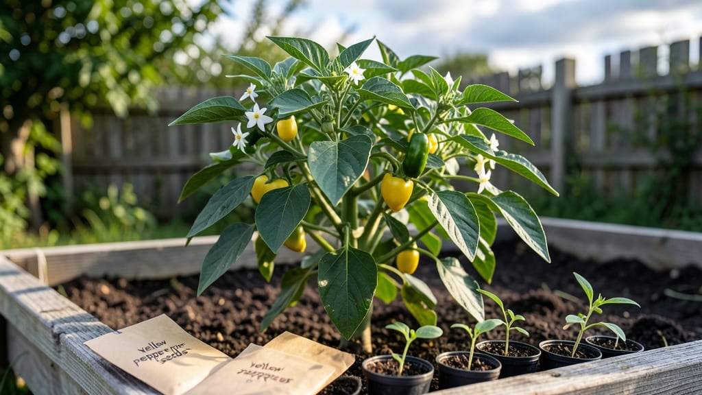 Yellow Pepper Seeds: Cold Stratification Hack for Reliable Blooms Next Spring